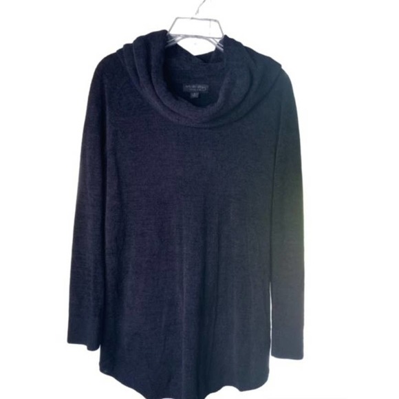 Barefoot Dreams Cozychic Ultra Lite Cowl Neck Tunic Sz Small EUC - Picture 4 of 5